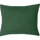 ISleep Satijnstreep Kussensloop - 60x70 cm - Donker Groen