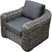 AVH-Collectie Las Palmas lounge tuinstoel grijs