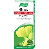 A.Vogel Geheugen en Bloedsomloop Gingko Vers Plantenextract 50 ml