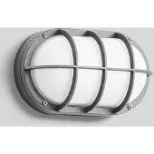 Bega LED-wandlamp buiten 22835, alu / grijs / zink, Hal, Aluminium, LED wandlamp buiten