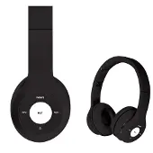 Capida Omega FH0915B headset - bluetooth 3.0 - 8 uur speeltijd - handsfree bellen - SD-kaartlezer - zwart