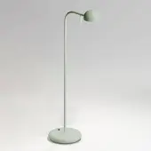 Vibia LED-tafellamp Pin, groen, Werkkamer / Kantoor, Roestvrij staal, Modern, LED tafellamp