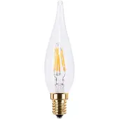 Segula LED lamp E14 | Sierkaars | Filament | Helder | 1900K | Dimbaar | 1.5W (9W)