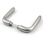 Hardbrass Deurkruk Silvia - mat chroom