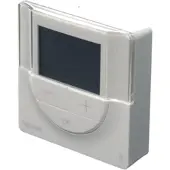 Uponor Smatrix Wave ruimtethermostaat prog.+RH T 168 26.5x80x80mm draadloos bereik max. 30m digitaal glanzend wit