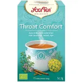 Yogi tea 6x Biologische Thee Throat Comfort 17 stuks