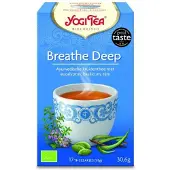 Yogi tea 3x Biologische Thee Breathe Deep 17 Stuks