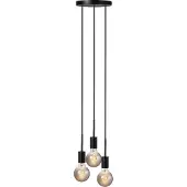 Nordlux Paco LED Hanglamp | 3x E27 Max 25W | Dimbaar | Zwart