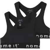 Name It Kids BH zwart / wit