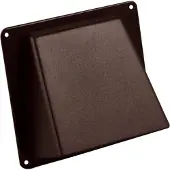Toolstation Gevelklep rooster 125mm bruin