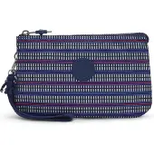 Kipling Creativity XL - Etui - 3 binnenvakken - Blue Geo Print