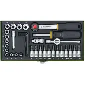 Proxxon 23080 - 36 Delige 1/4 inch Doppenset