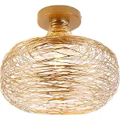 QAZQA Design Plafondlamp Goud Staal - Sarella