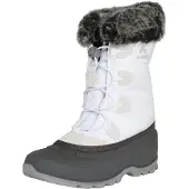 Kamik Snowboots grijs / lichtgrijs / zwart / wit