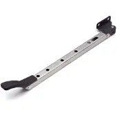 Dx raamuitzetter 30cm Zwart met RVS finish