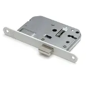 Dx Kastslot incl. 2 sleutels met witte voorplaat 20x174 mm