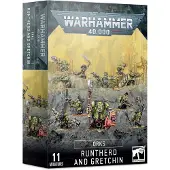 Warhammer 40K - Orks - Runtherd And Gretchin