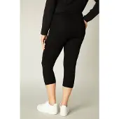 Base Level Curvy cropped basis legging Audrey zwart female | Maat: 52