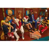 K-Pop BTS Pizza Poster 91.5x61cm