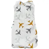 Bink Bedding Zomerslaapzak Planes Oker 70 cm