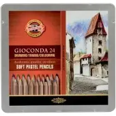 Koh-I-Noor Pastelpotlood gioconda 24 assorti