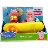 Tomy Peppa Pig - Waterfietsen met Papa Pig - Badspeelgoed