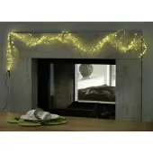 Konstsmide Draadverlichting - led kerstverlichting binnen - 200 lampjes - 2 meter