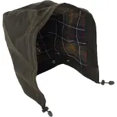 Barbour capuchon ruitjes groen katoen