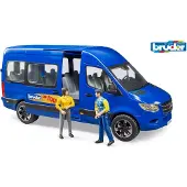 Mercedes-benz MB Sprinter Transfer met chauffeur en passagier van Bruder