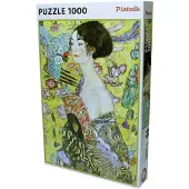 Piatnik Puzzle Klimt Dame à l'éventail 1000 pièces