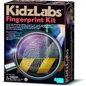 4M Wetenschap En Spel - Vingerafdrukken Set - Detective - KidzLabs - Spy Science - 8 Jaar