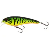 Westin RawBite Crankbait - Low Floating - Crazy Firetiger - 11cm - 26g - Plug