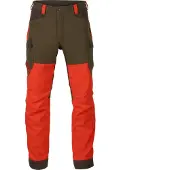 Härkila - Wildboar Pro Hose - Trekkingbroek 50 - Short: 31'', rood/bruin