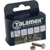 Talamex Hexagon Head 6 Units Grijs M4 x 30 mm