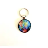 LYSEL Handmade Sleutelhanger Art 'Bevrijd je Kleuren'