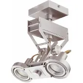 Artdelight Spot Koln 2 lichts H 28 cm aluminium