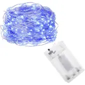 Hobby Hall Kerstverlichting | 9.9 m | Batterij | 100 LED | Blauw
