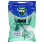 Vicks 3x Ademvrij Eucalyptus Suikervrij 72 gr