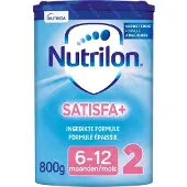 Nutrilon Satisfa+ 2 ingedikte Opvolgmelk Baby 6-12 maanden Flesvoeding 800g 800 g Poeder