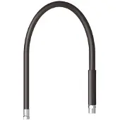Delabie Vervangings Slang Zwart 1000 mm 433095CH