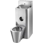 Delabie Combi KOMPACT - Wastafel staand toilet