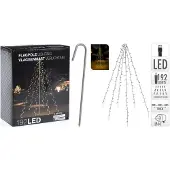 SELF IMPORT AGENCIES Vlaggenmast Verlichting Kerstboomvorm 2m Warmwit warmwit Kunststof Home &