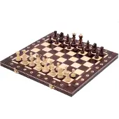 Sunrise Chess & Games Senator Luxe houten Schaakspel