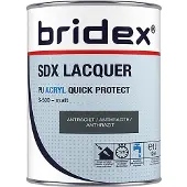 Bridex SDX Lacquer lak acryl 1L antraciet mat