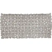 Wenko Anti-slip Badmat Paradise 71x36cm taupe - Antislipmat voor bad - Met zuignappen