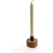 Cottoncounts - wooden candle holder - 8x8x7cm