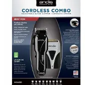 Andis US Pro-Li Combi Pack Zwart | Professionele Tondeuse + Trimmer Set