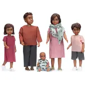 Lundby Poppenhuis, poppen voor het poppenhuis, poppenfamilie, Nikki, biegepoppen