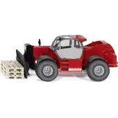 Siku 3507 Manitou MHT 10230 telescooplader + 3 paletten, schaal: 1:50, metaal/kunststof
