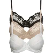 Bonprix Beugel bh met fijne kant (set van 3) maat 85